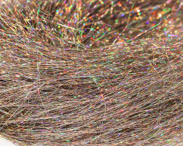 Dyed Holo Angel Hair, Gunmetal / 89